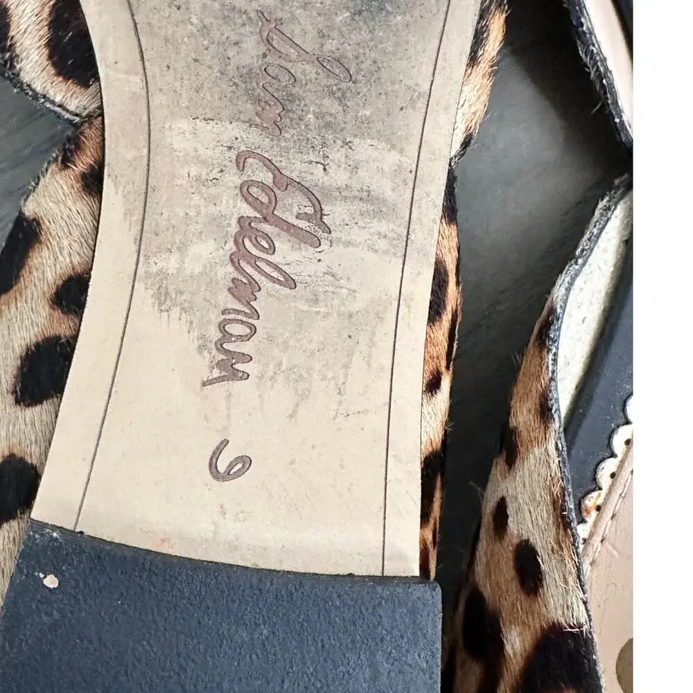 Sam‎ Edelman Animal Print slide on